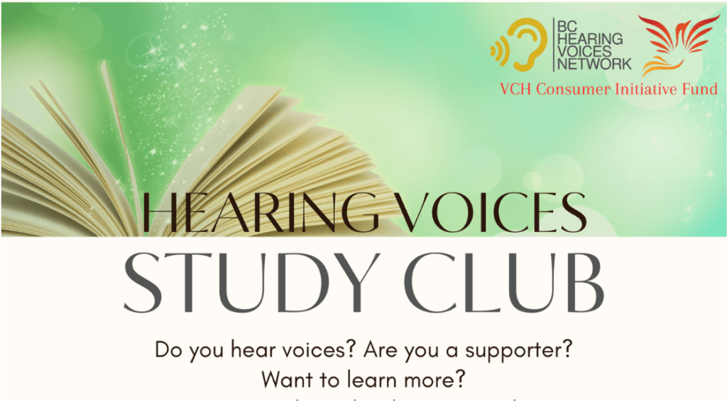 Hearing Voices Study Club - Drop-In - Open to Everyone