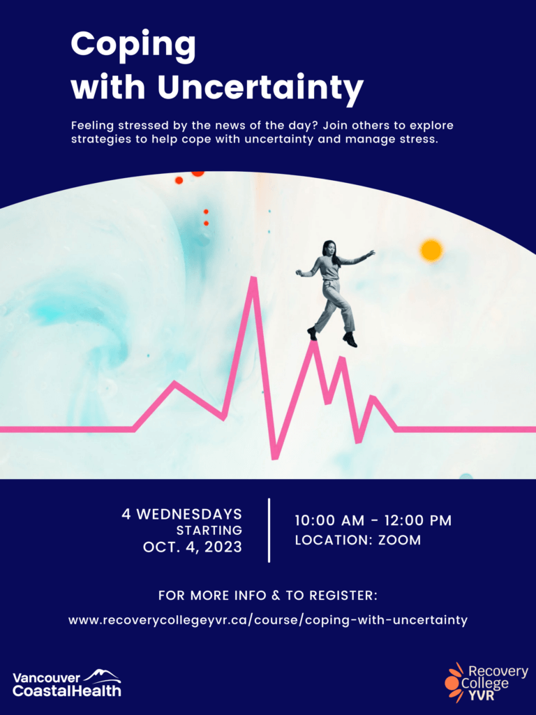 Registration Open: Coping with Uncertainty - Online