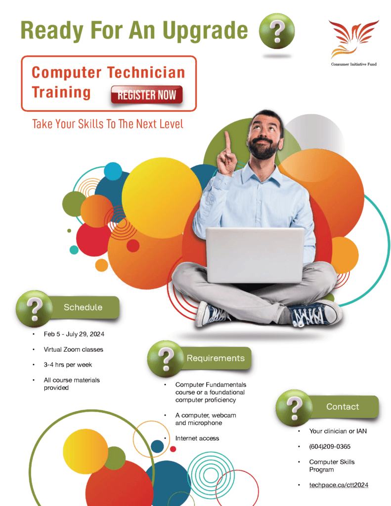 Computer Technician Training - Starting Feb 5, 2024