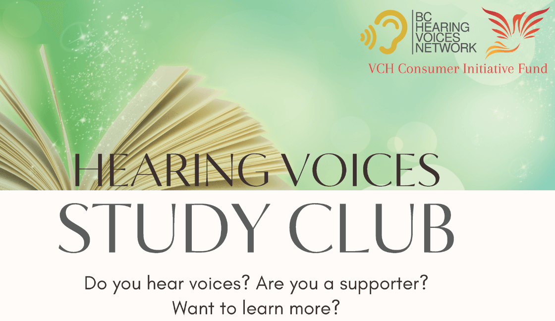 Hearing Voices Study Club – Next Session Jan 10, 2024