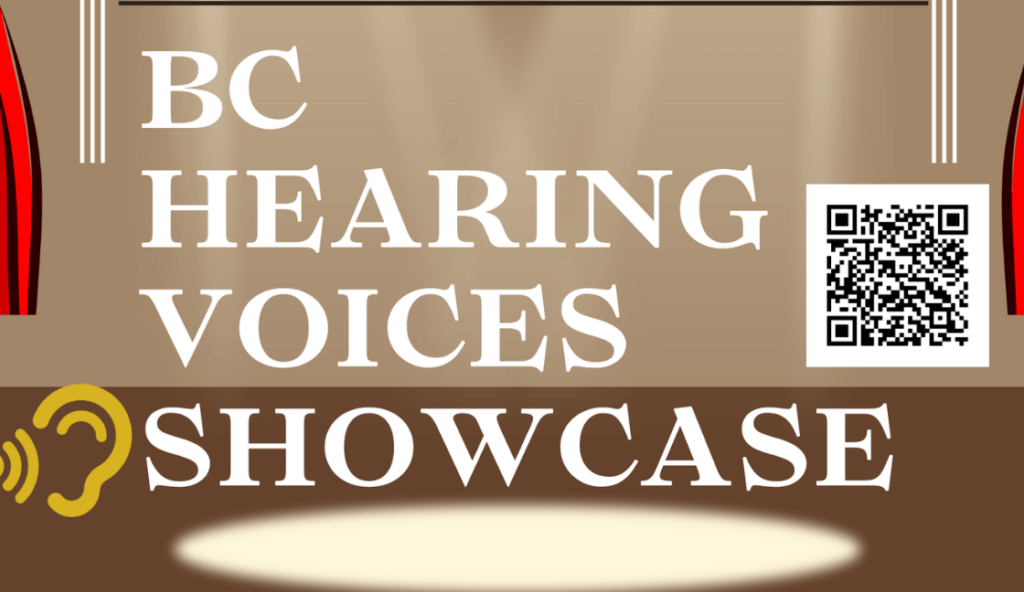 BC Hearing Voices Showcase - Saturday, Mar. 23, 2024