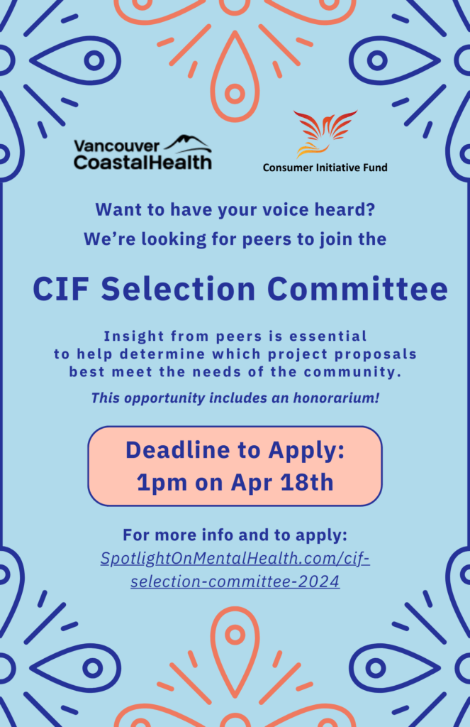 Join the CIF Selection Committee - Apply by 1pm Apr 18th