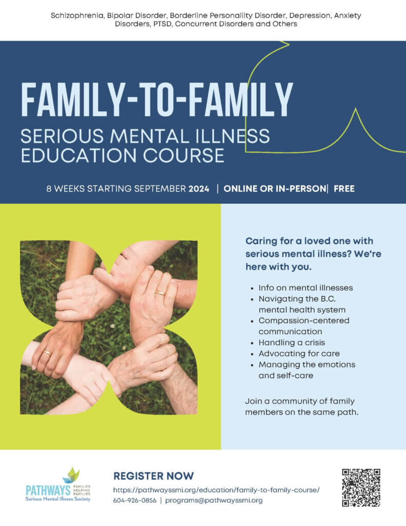 Free training! Family-to-Family Mental Illness Education course