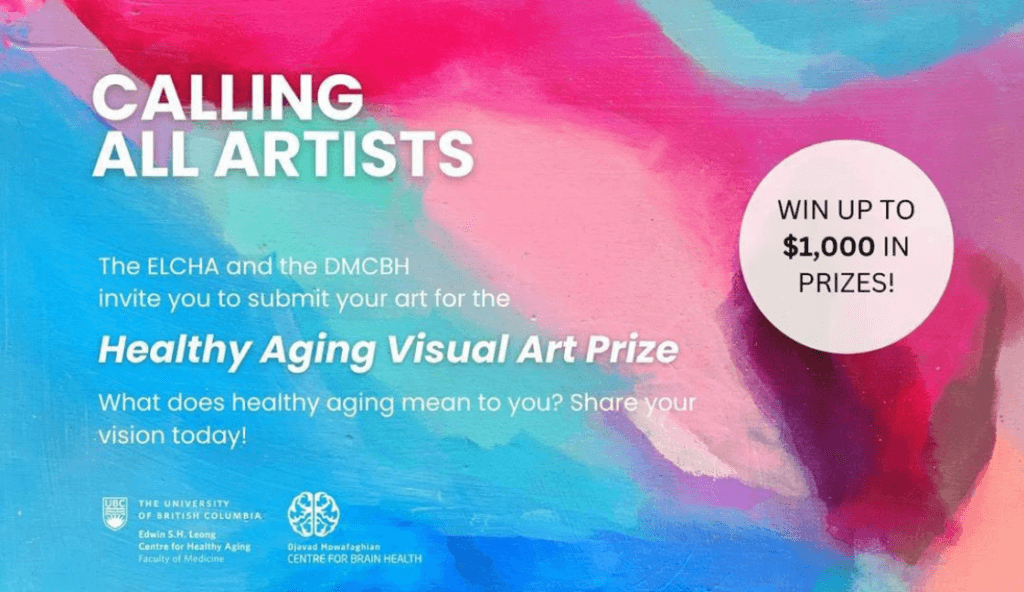 LOCAL ART CONTEST - Healthy Aging Visual Art Prize