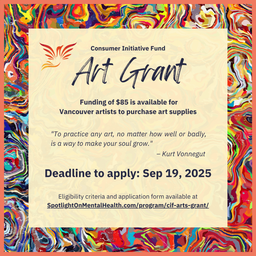 CIF Art Grant - Apply by Sep 19th!