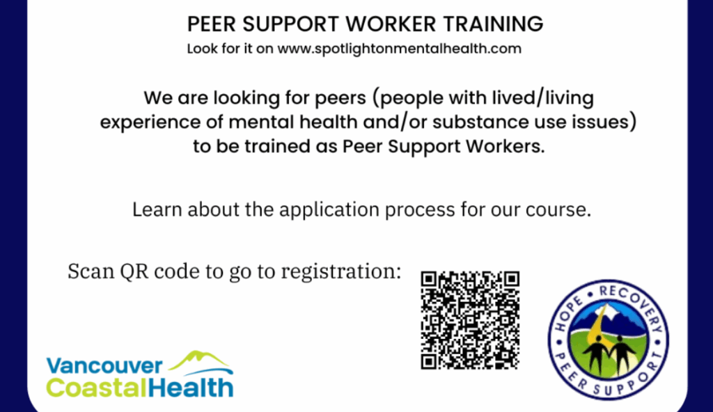Peer Support Worker Training Application Webinar - Thursday, September 11, 2025 at 10:00 am