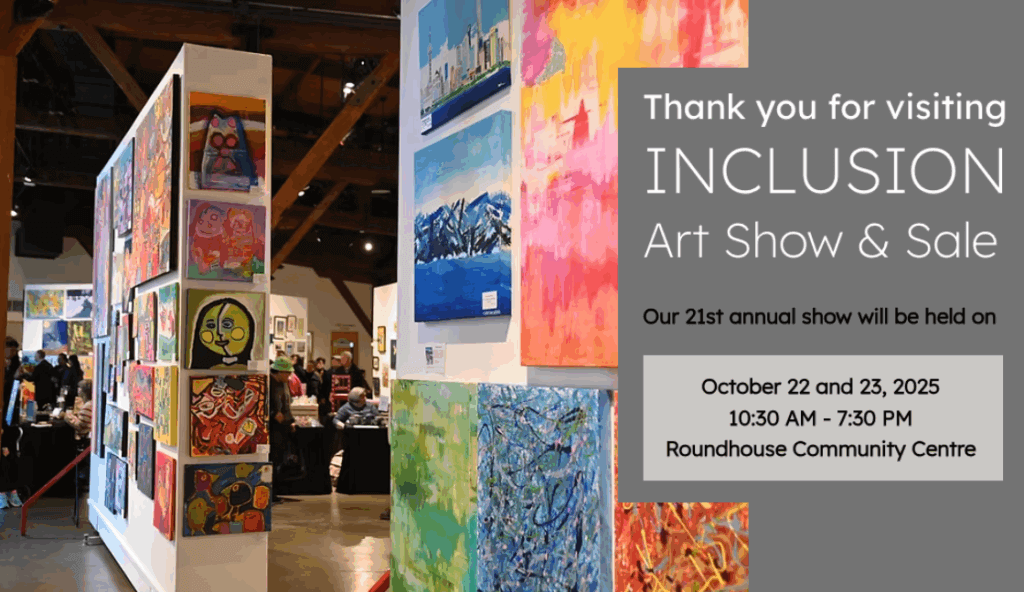 21st Annual Inclusion Art Show and Sale - call for exhibitors