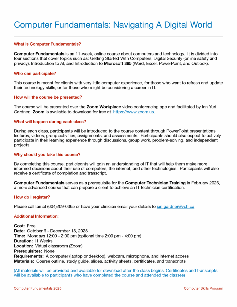 Computer Fundamentals: Navigating a Digital World