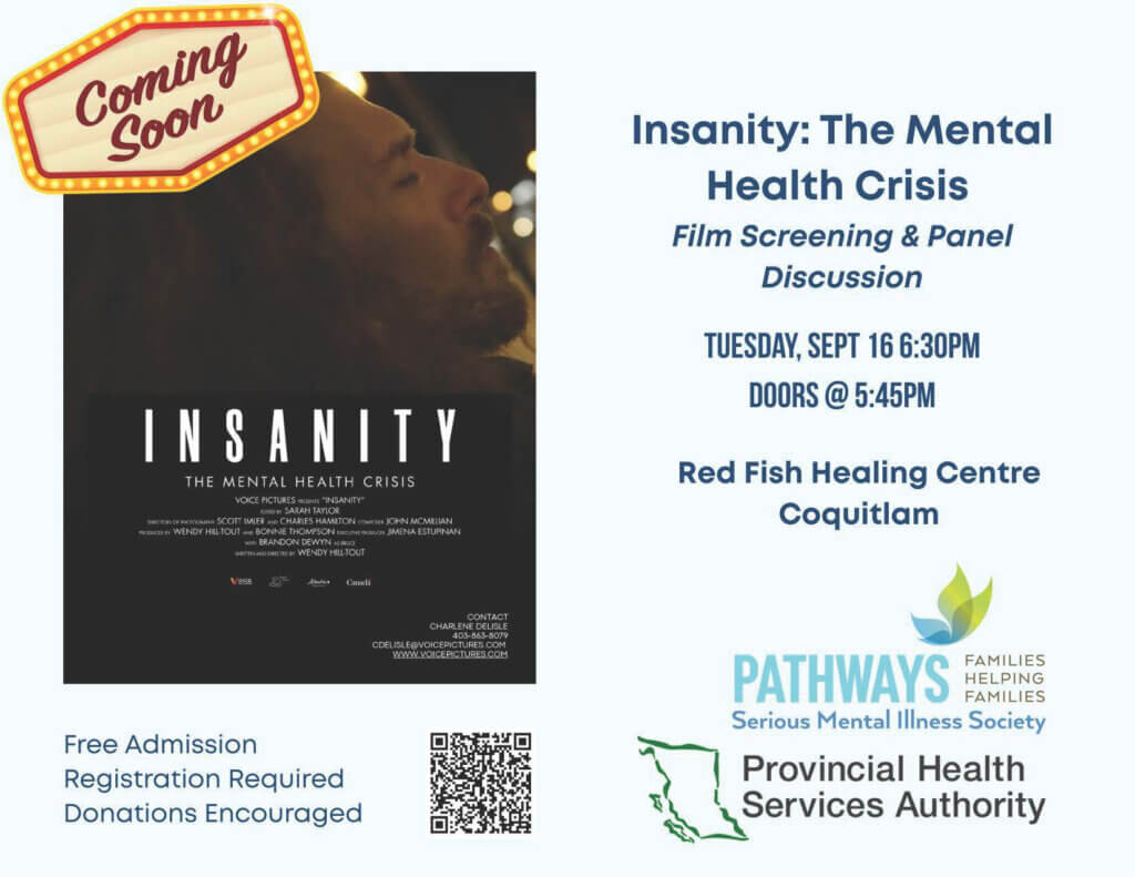 Insanity: The Mental Health Crisis - Film Screening and Panel Discussion