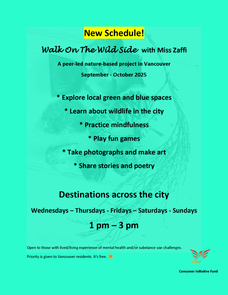 New Events Added - Walk on the Wild Side