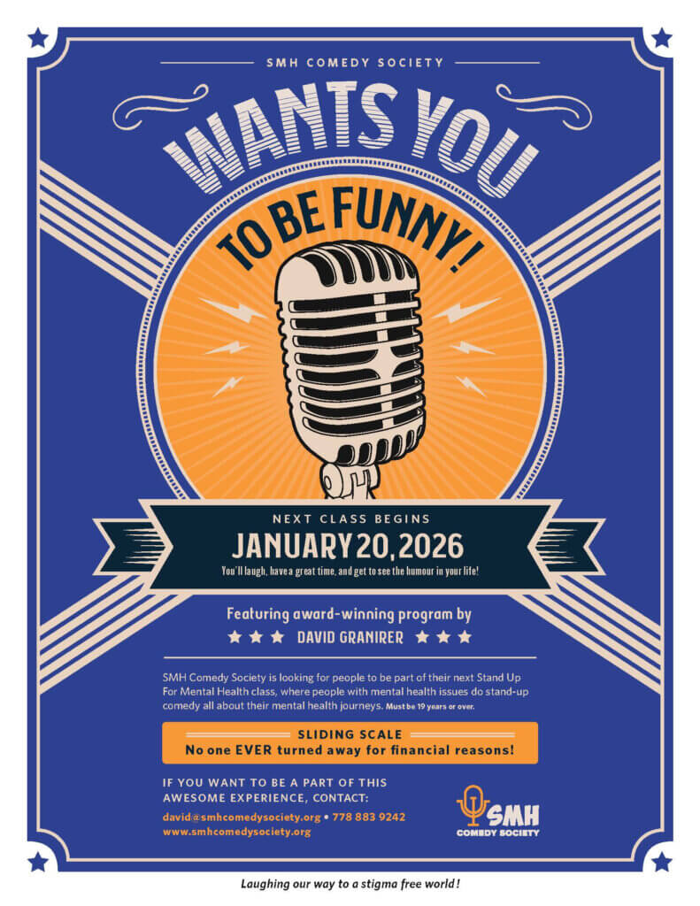Stand up For Mental Health wants you to be funny 🤣