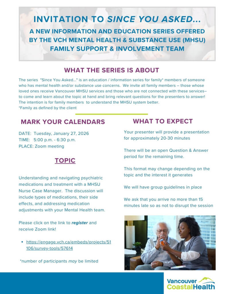 Invitation to new education session "Since You Asked..."