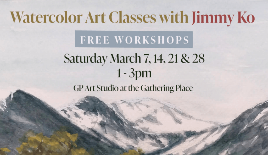 Free Watercolor Workshops at the Gathering Place