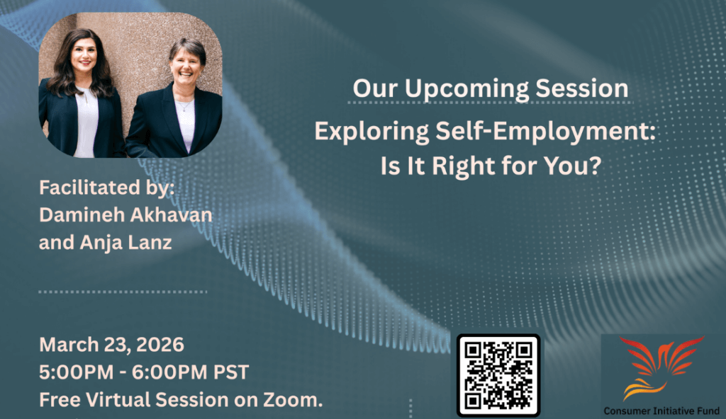 Free Virtual Group Mar 23rd - Discussions on Self-Employment