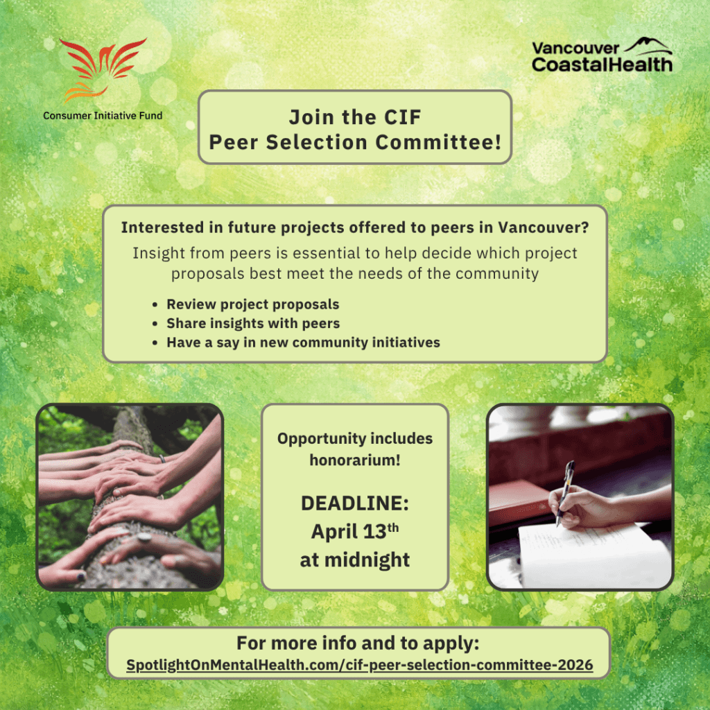 Join the CIF Peer Selection Committee! Deadline to Apply: April 13th at midnight