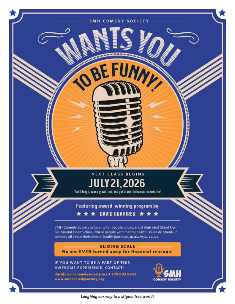 Stand up For Mental Health wants you to be funny!