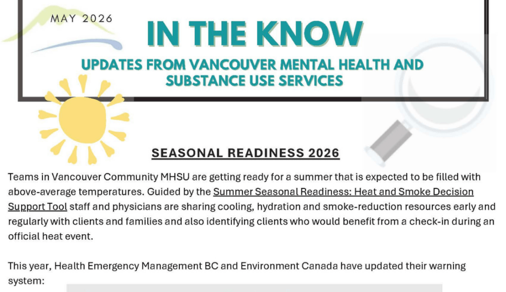 In the Know Newsletter - May 2026