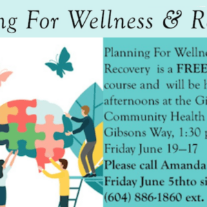 Planning For Wellness & Recovery – (In-Person)