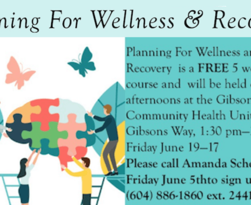 Planning For Wellness & Recovery – (In-Person)