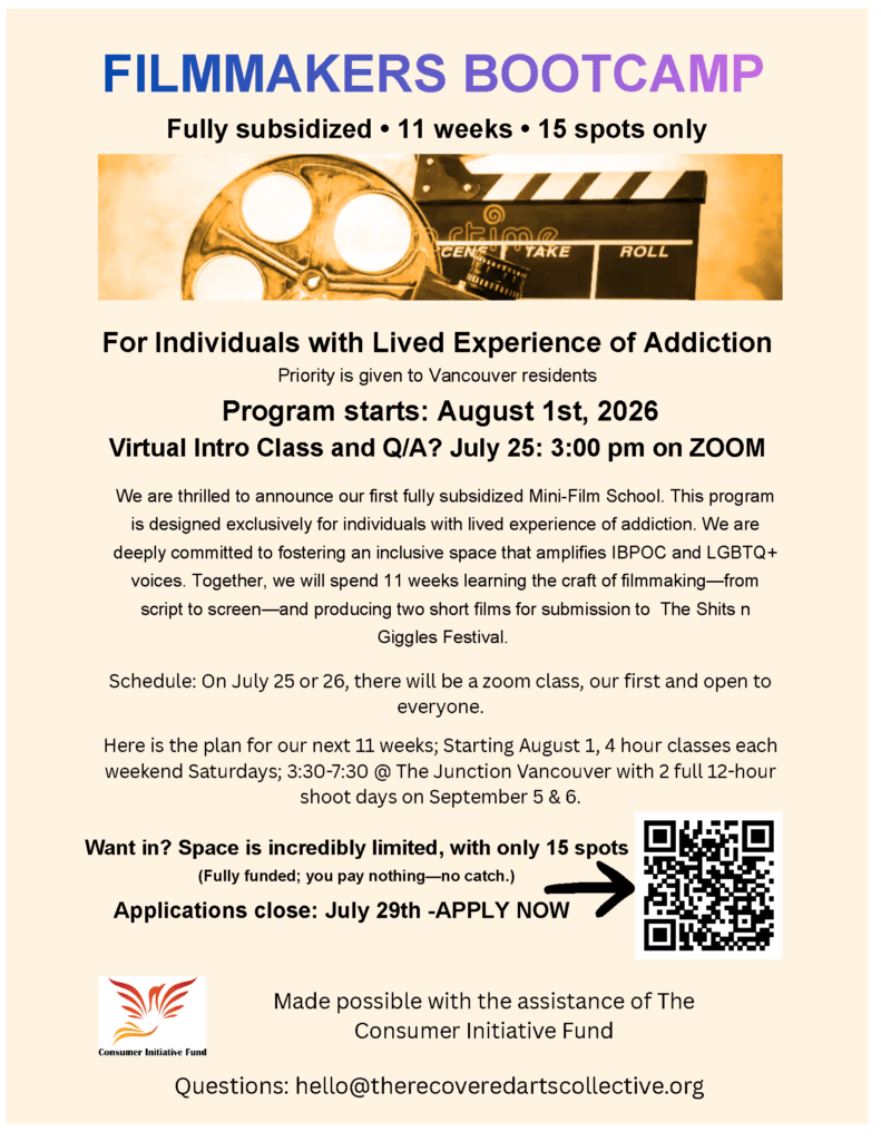 Filmmakers Bootcamp - Limited Time to Apply