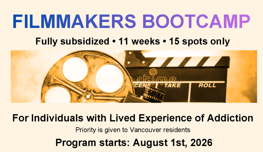 Filmmakers Bootcamp - Limited Time to Apply