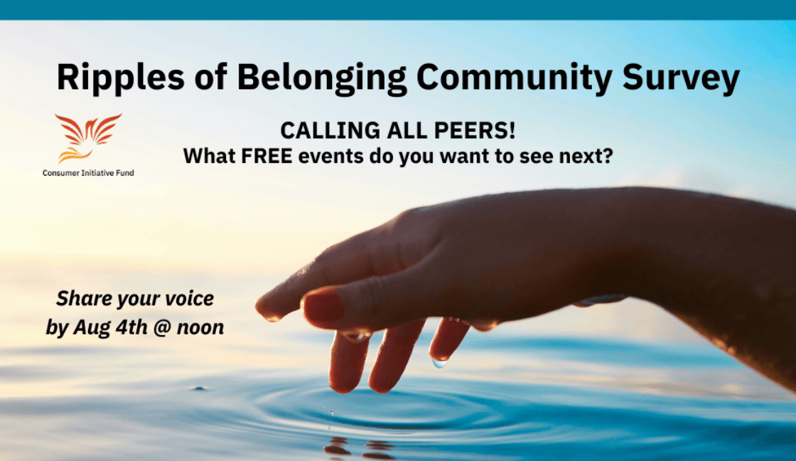 Ripples of Belonging Community Survey - Closes Aug 4th