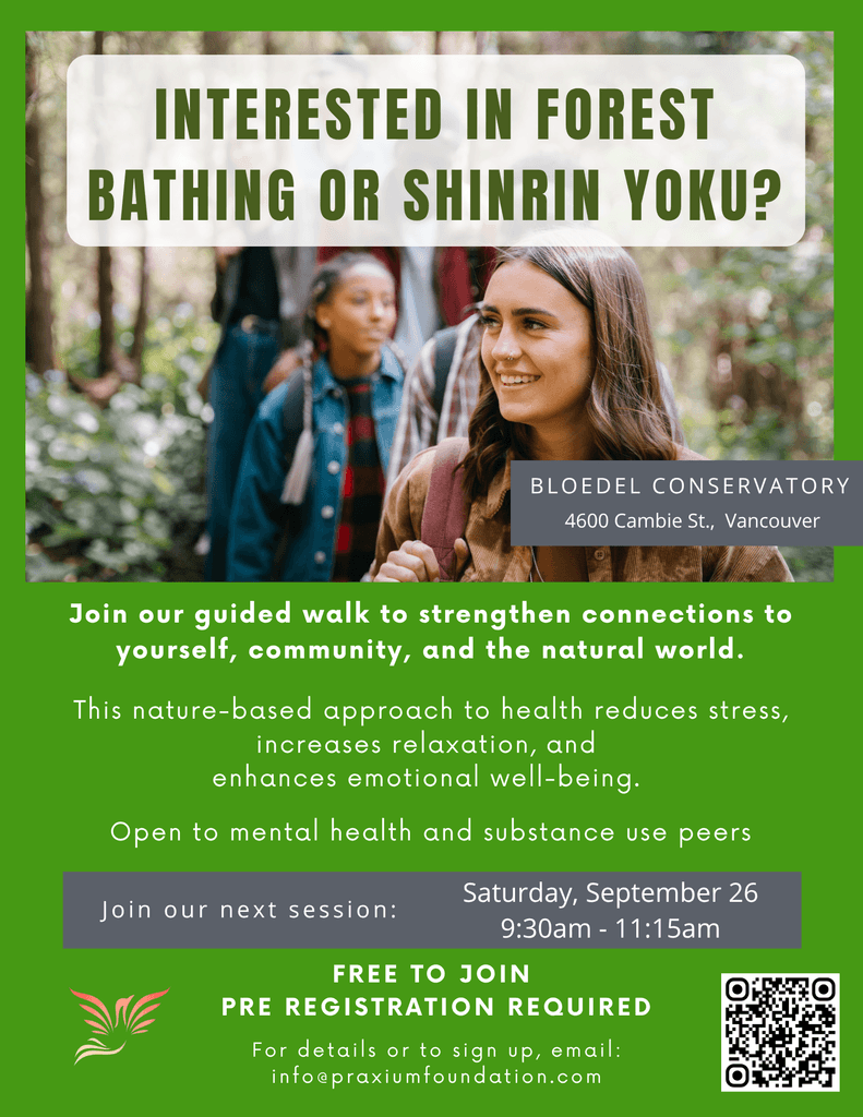 Shinrin Yoku (Forest Bathing) Guided Walk Sep 26