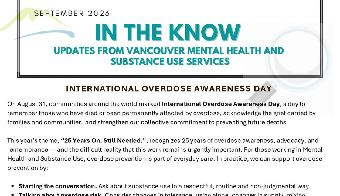 In the Know Newsletter - September 2026
