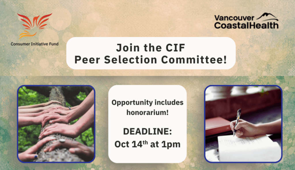 Join the CIF Peer Selection Committee!