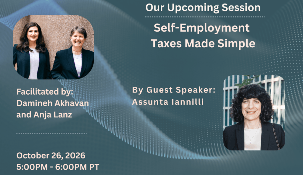Self-Employment Taxes Made Simple - Discussions on Self-Employment Oct 26th